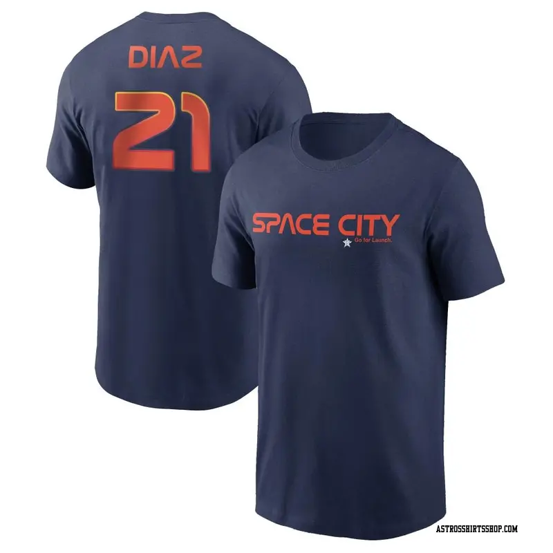 Jose Urquidy Houston Astros Youth Navy Backer T-Shirt 